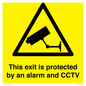 WT15403: This exit is protected by an alarm and CCTV