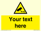 WT3014: Custom CCTV Sign