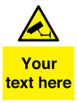 WT3014: Custom CCTV Sign