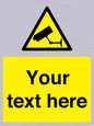 WT3014: Custom CCTV Sign