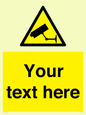 WT3014: Custom CCTV Sign