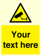 WT3014: Custom CCTV Sign
