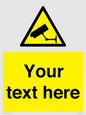 WT3014: Custom CCTV Sign
