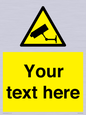 WT3014: Custom CCTV Sign
