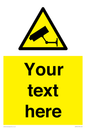 WT3014: Custom CCTV Sign