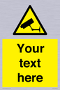 WT3014: Custom CCTV Sign