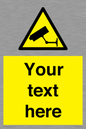 WT3014: Custom CCTV Sign