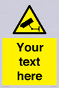 WT3014: Custom CCTV Sign