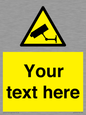 WT3014: Custom CCTV Sign