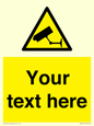 WT3014: Custom CCTV Sign