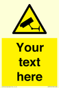 WT3014: Custom CCTV Sign
