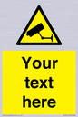 WT3014: Custom CCTV Sign