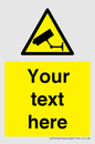 WT3014: Custom CCTV Sign