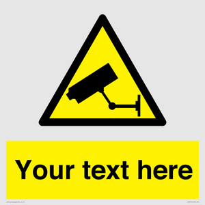WT3014: Custom CCTV Sign