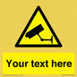 WT3014: Custom CCTV Sign