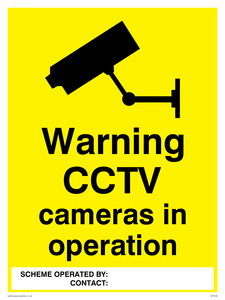 WT506: CCTV cameras in operation