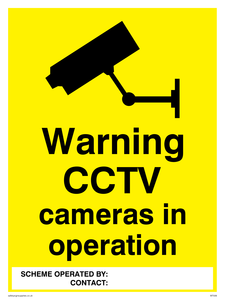 WT506: CCTV cameras in operation