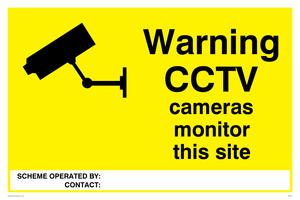 WT507: CCTV cameras monitor this site