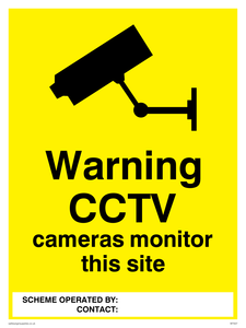 WT507: CCTV cameras monitor this site