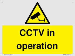 WT7609: CCTV in operation