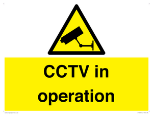 WT7609: CCTV in operation