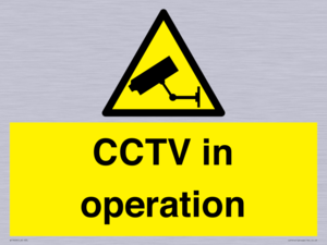 WT7609: CCTV in operation