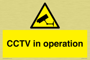 WT7609: CCTV in operation