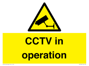 WT7609: CCTV in operation