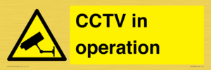 WT7609: CCTV in operation