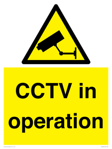 WT7609: CCTV in operation