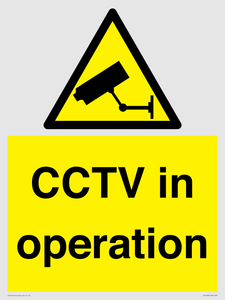 WT7609: CCTV in operation