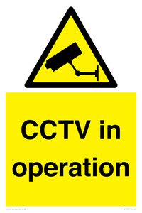 WT7609: CCTV in operation