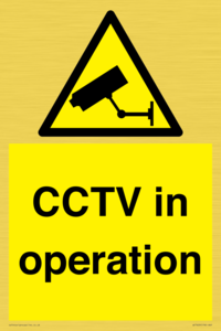 WT7609: CCTV in operation