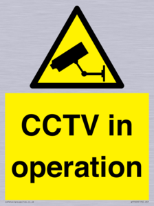 WT7609: CCTV in operation