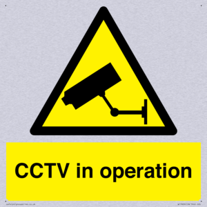 WT7609: CCTV in operation