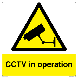 WT7609: CCTV in operation