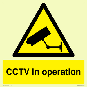 WT7609: CCTV in operation