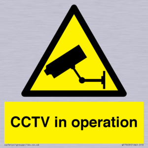 WT7609: CCTV in operation