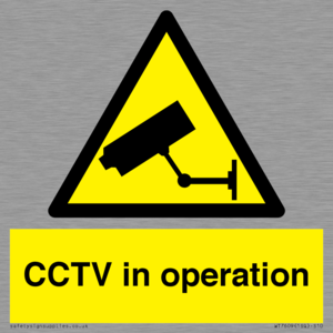 WT7609: CCTV in operation