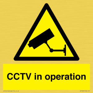 WT7609: CCTV in operation