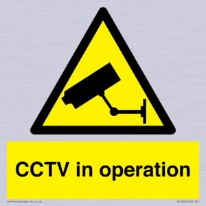 WT7609: CCTV in operation