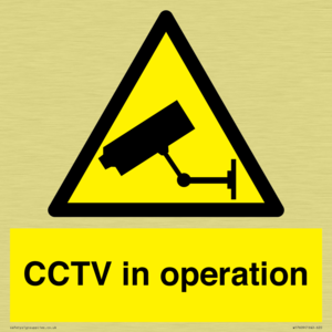 WT7609: CCTV in operation