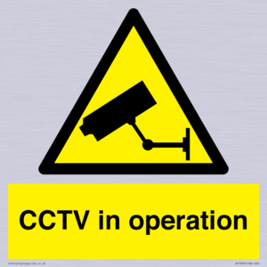 WT7609: CCTV in operation