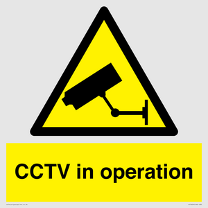 WT7609: CCTV in operation