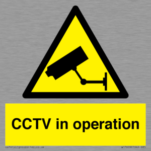 WT7609: CCTV in operation