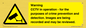 WT7855: Warning CCTV in operation - for the purposes of crime prevention and detection. Images are being recorded and may be reviewed.