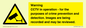 WT7855: Warning CCTV in operation - for the purposes of crime prevention and detection. Images are being recorded and may be reviewed.