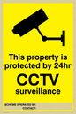WT967: Property protected by 24hr CCTV
