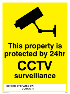 WT967: Property protected by 24hr CCTV