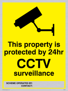 WT967: Property protected by 24hr CCTV
